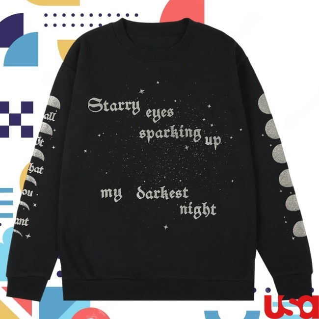 Taylor Swift Merch Sparking Up My Darkest Night Sweatshirt