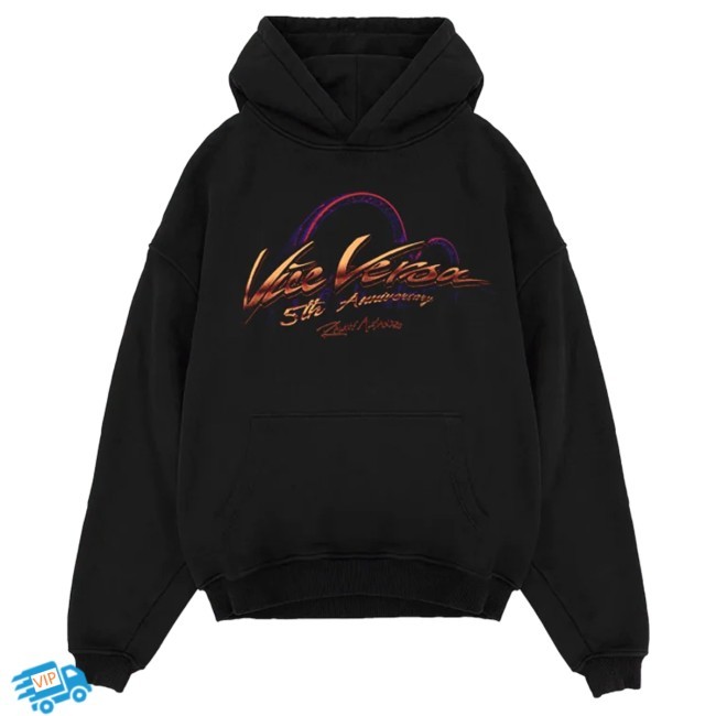 Rauw Alejandro Merch Viceversa Anniversary Pullover Hoodie